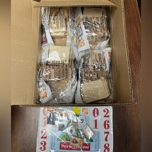 Home Depot Kids Workshop Craft Kit Christmas Countdown Calendar -Bulk Pack of 8